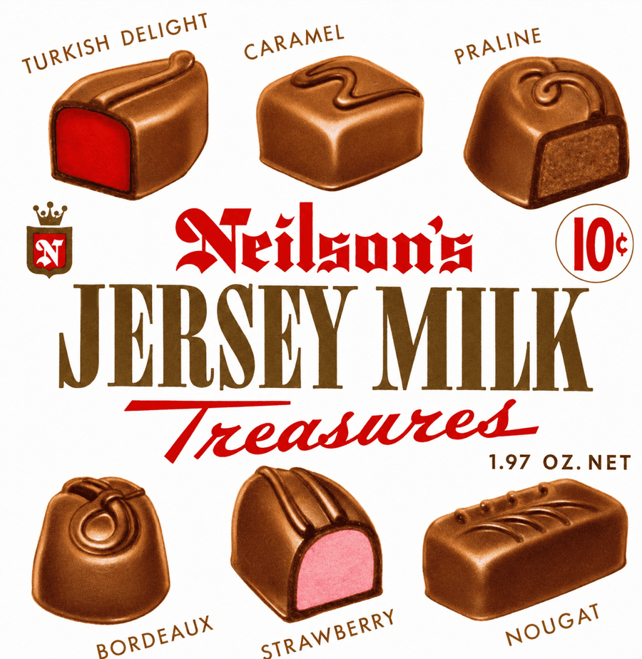 Neilson's Jersey Milk Treasures assorted chocolates
