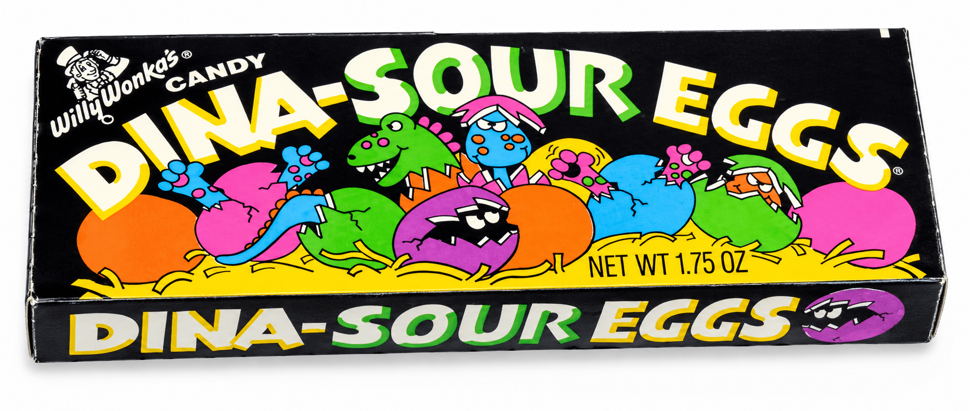 Willy Wonka's Dina-Sour Eggs sour candy